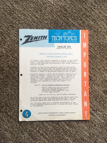 Vintage zenith tech - zenith,